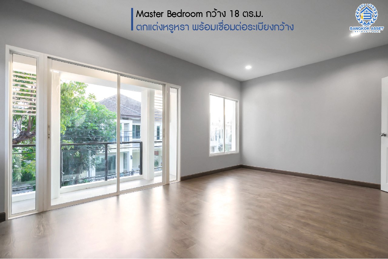 บ้านมือสองตกแต่งใหม่ ม.บางกอกบูเลอวาร์ด ราชพฤกษ์-พระราม5 หลังใหญ่ดีไซน์สุดหรู เนื้อที่ 83 ตร.ว. บนสังคมคุณภาพ SC Asset* ฟังก์ชันจัดเต็ม 4 ห้องนอน 4 ห้องน้ำ (ห้องนอนชั้นล่างพร้อมห้องน้ำในตัว) 2 ที่จอดรถ บนทำเลติดถนนราชพฤกษ์ ใกล้วงเวียนพระรามห้า ,ทางด่วนศรีรัช และเพียง 10 ถึงรถไฟฟ้า "สถานีบางรักใหญ่"